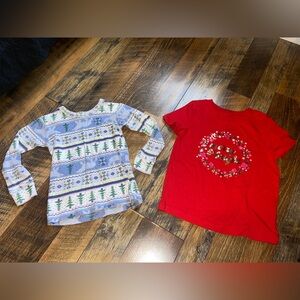 2T Christmas Tops